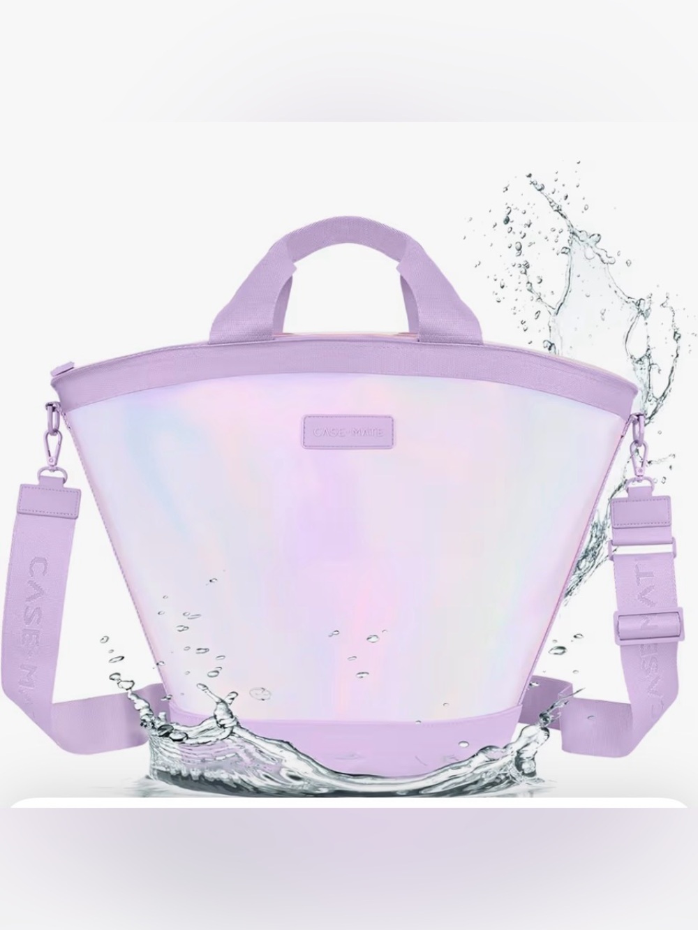 Case-Mate Soap Bubble Large Jelly Cooler Tote (12L) Soft Cooler Zipper Bag
